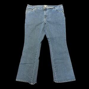 Women's Blue Flared Jeans